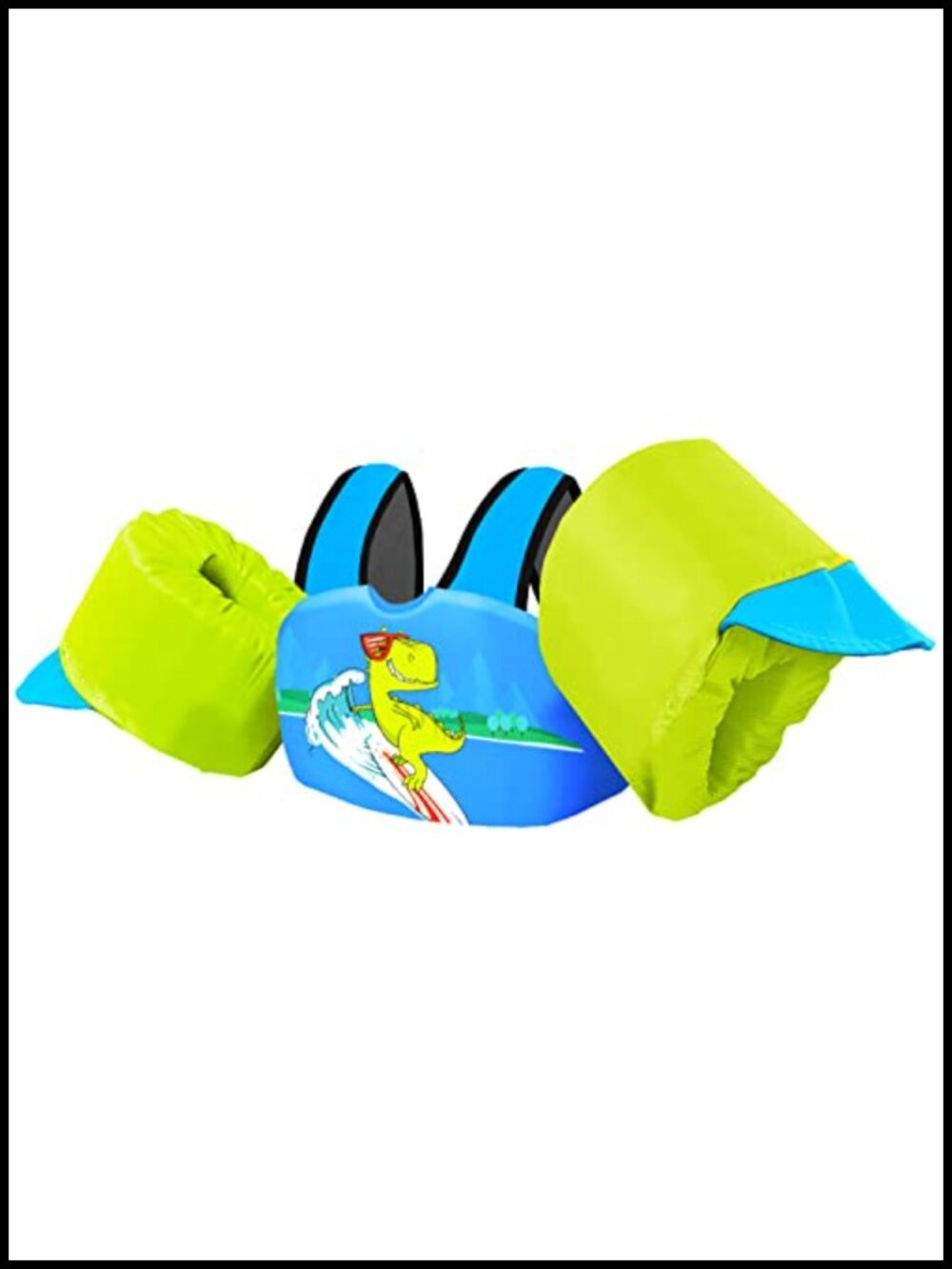 Kids Swim Vest Life Jacket 30-55 lbs Toddler Floaties Shoulder Harness